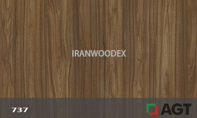 هایگلاس ای جی تی-737-Soft Touch Sienna Wood