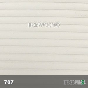 هایگلاس دکوپنل کد ۷۰۷-کرکره ای سفید (wave strip White)