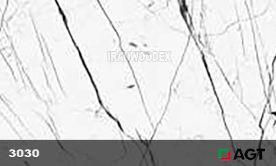 هایگلاس ای جی تی کد 3030-Matt Toros White Marble